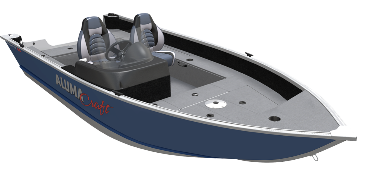 Aluminum fishing store boats