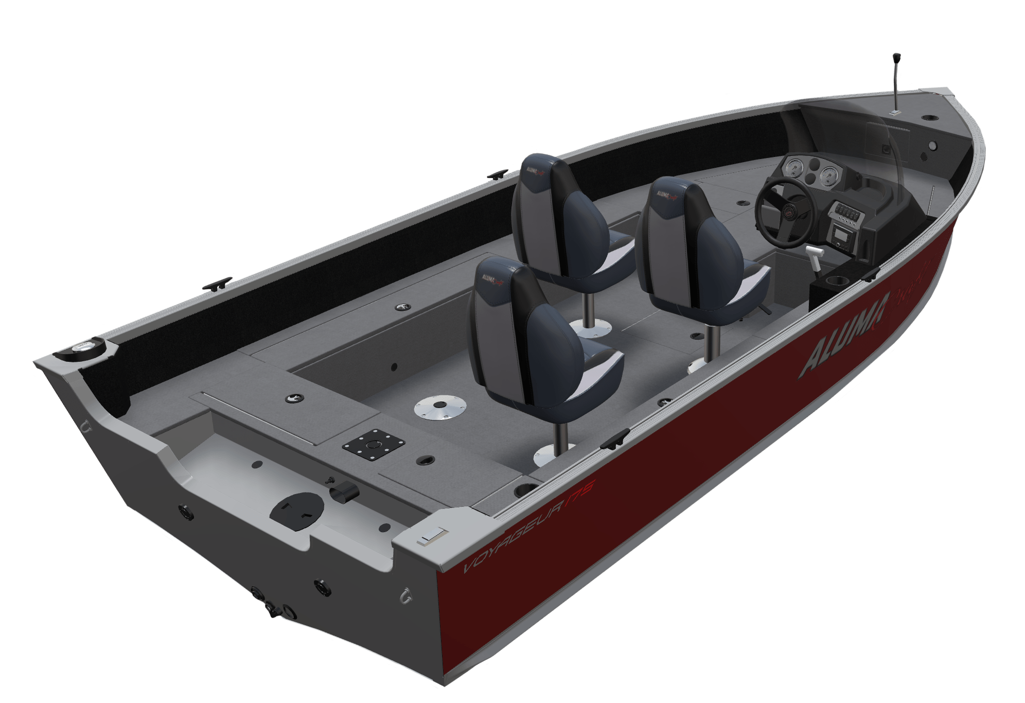 Alumacraft Voyageur: Helm Configuration