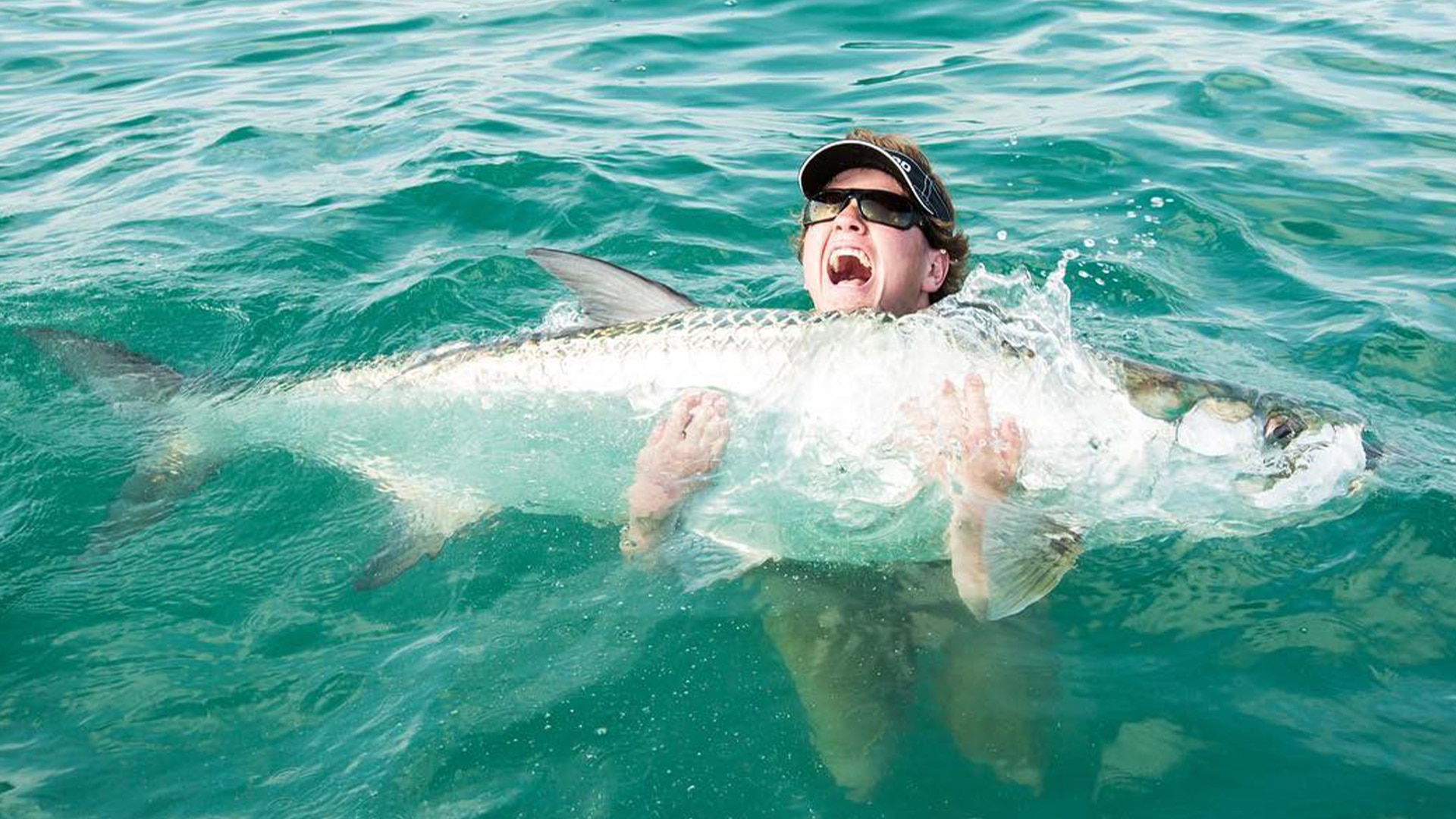 Alumacraft ambassador Jon Thelen proudly showing his catch