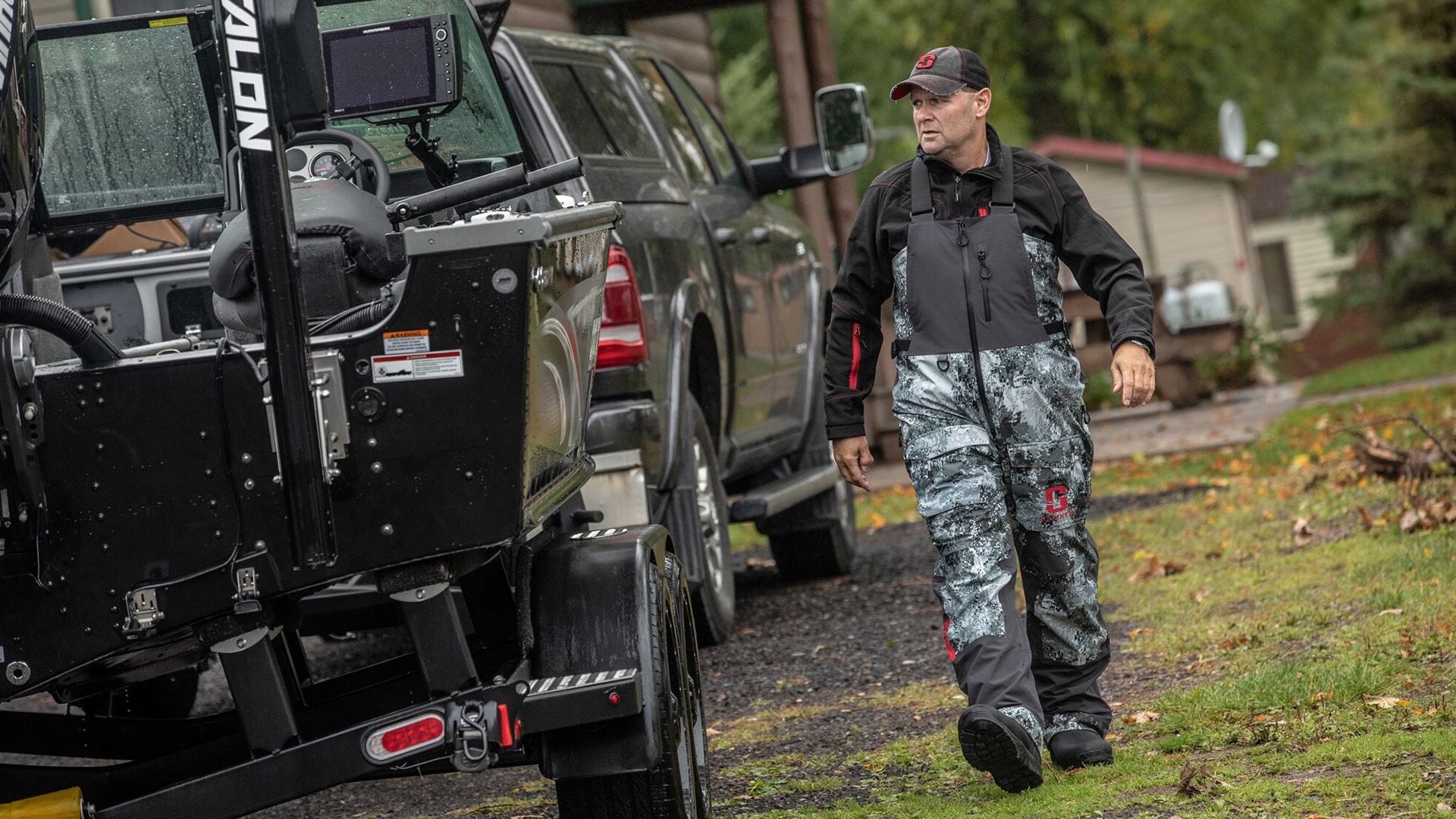 Alumacraft ambassador Jon Thelen heading for his ATV