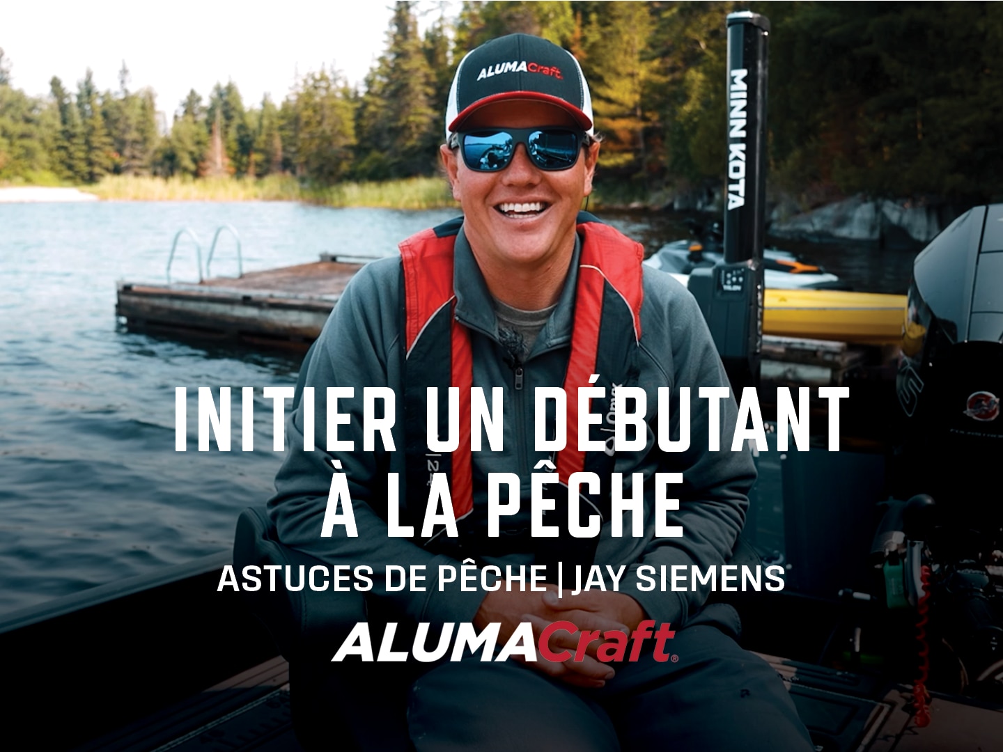 Jay Siemens, initier un débutant à la pêche