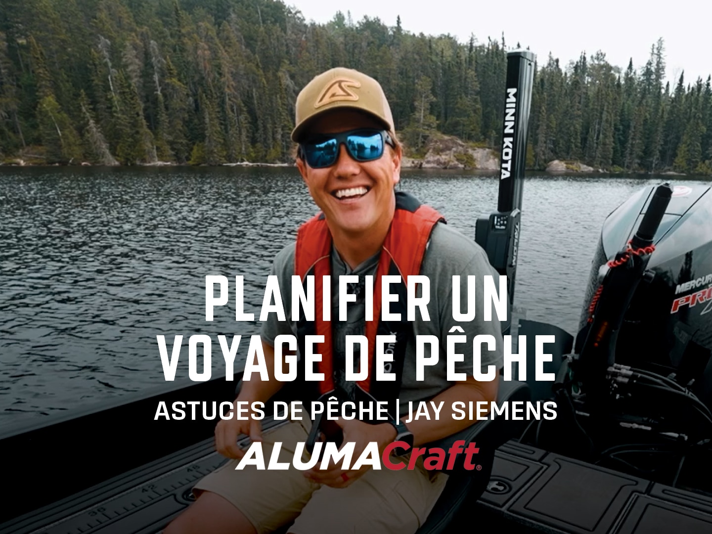 Jay Siemens part en excursion de pêche