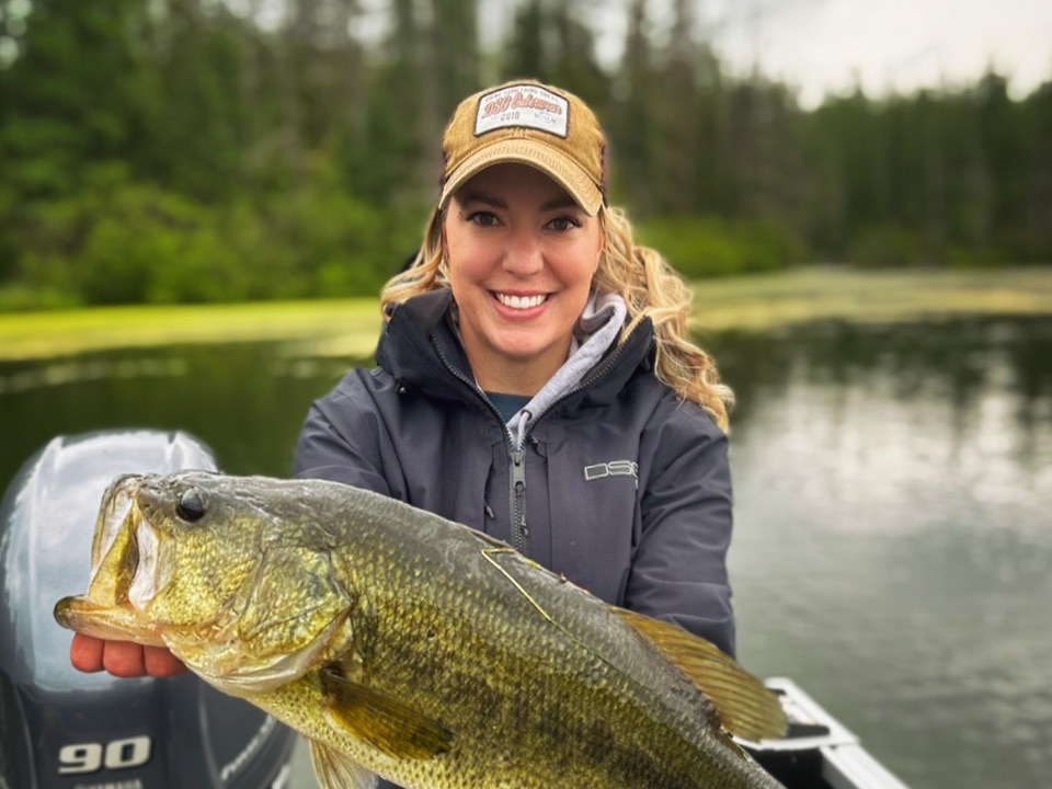 Another successful fishing trip for Alumacraft Ambassador Krysten Potega