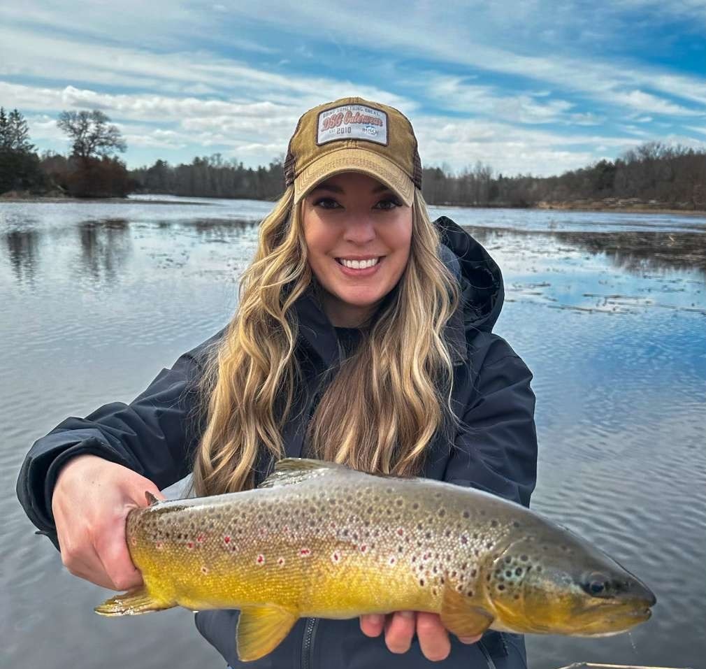 Another successful fishing trip for Alumacraft Ambassador Krysten Potega