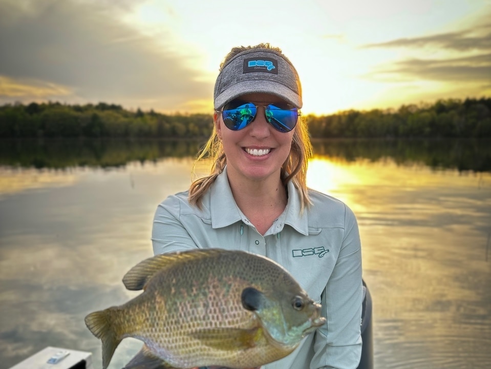 Another successful fishing trip for Alumacraft Ambassador Krysten Potega