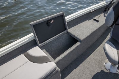 Alumacraft Crappie Deluxe - Portside storage